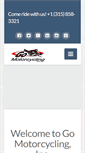Mobile Screenshot of gomotorcycling.net